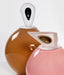 "Orb" Medium Pink Glass Cremation Urn - Modern Memorials